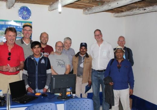 Besuch der Niederlassungen in der Provinz Apurimac in Peru