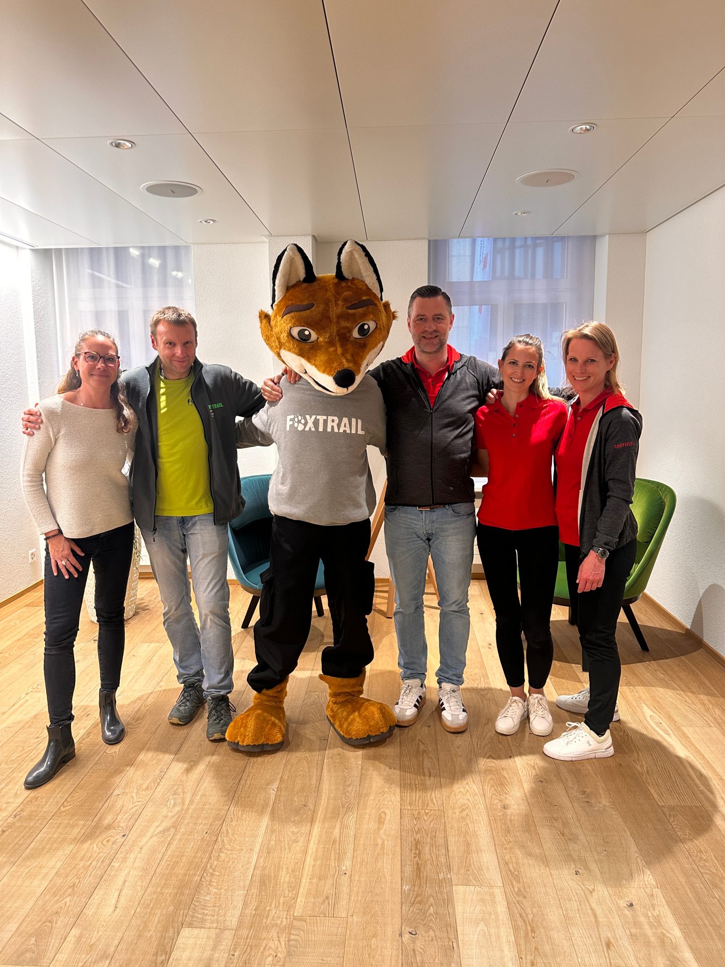 Die beiden neuen Foxtrails wurden gestern feierlich eröffnet