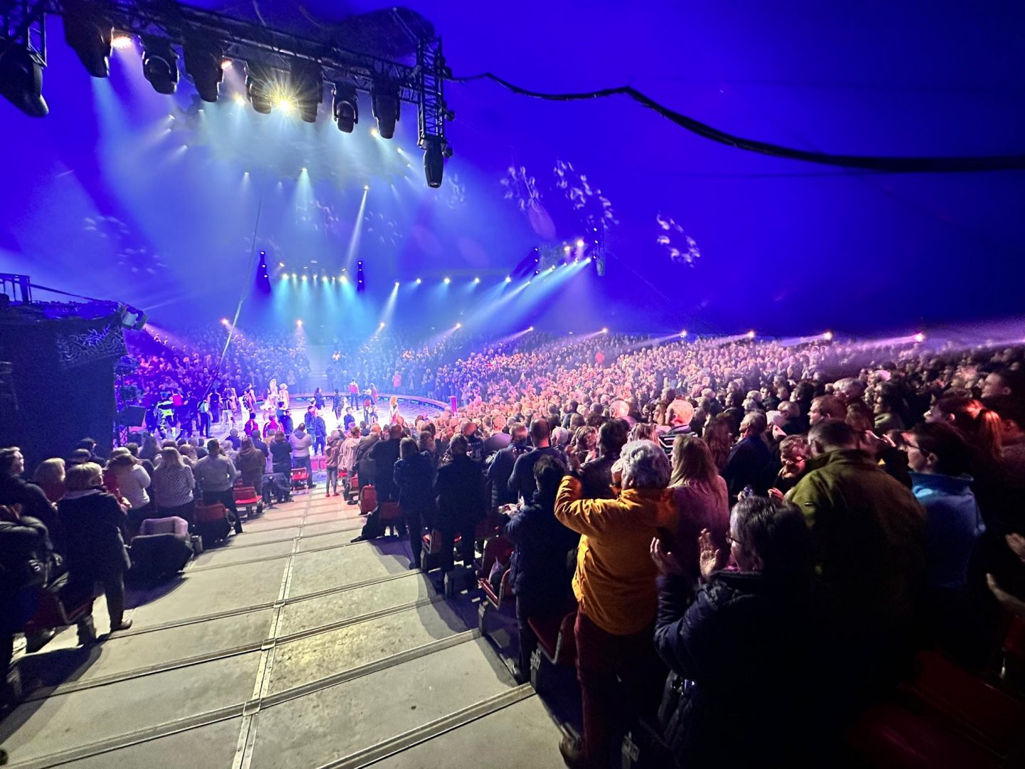 Standig Ovation im Circus Knie
