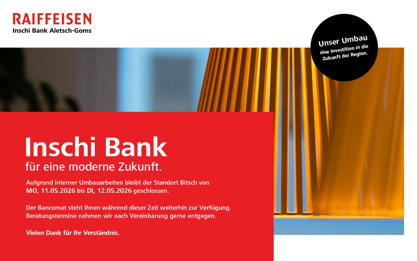 Umbau Bitsch