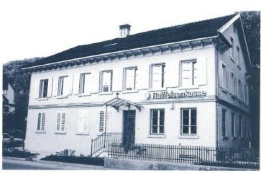 Geschäftsstelle der Bank Sitzberg-Turbenthal von 1988 bis 1996