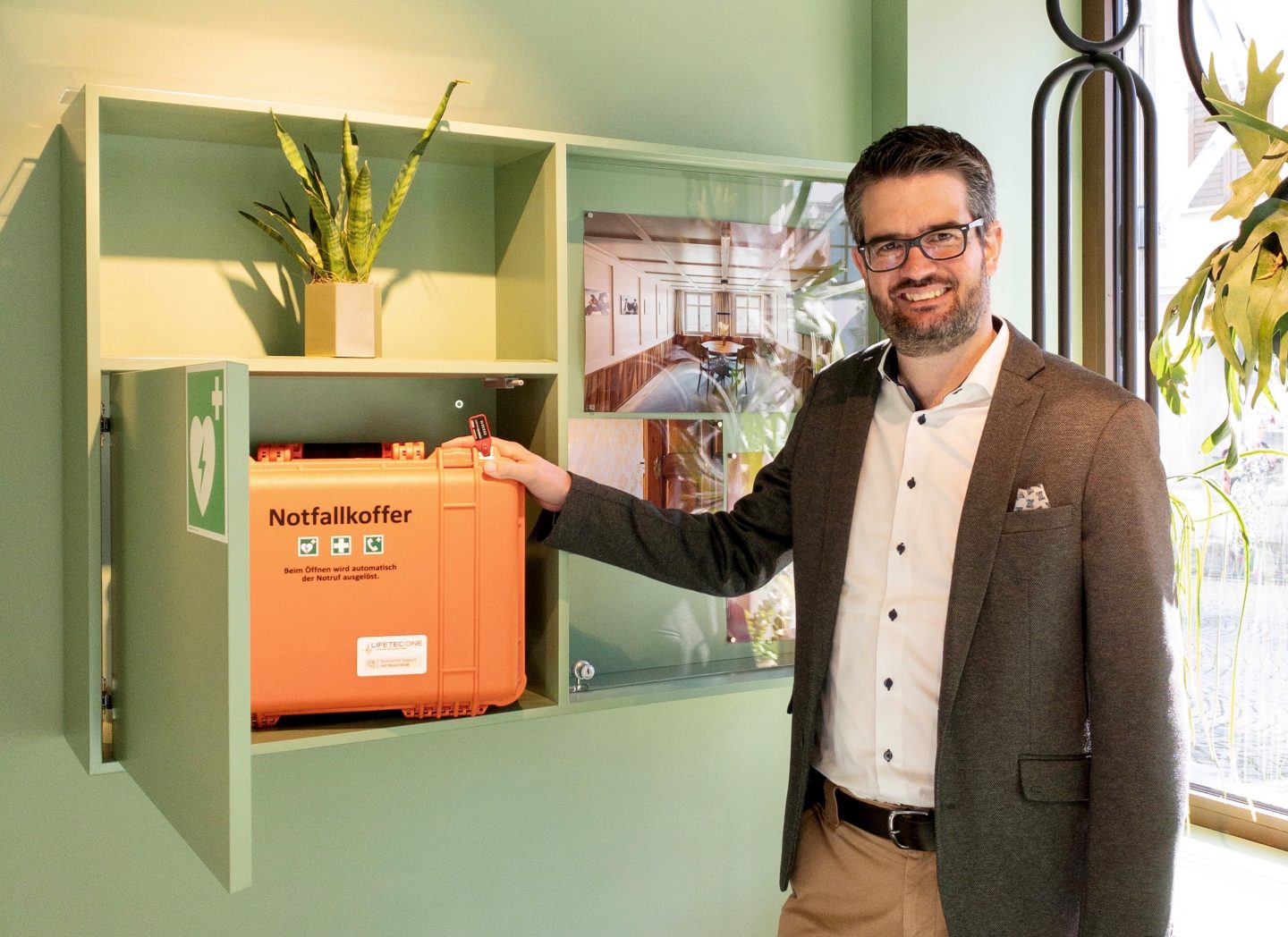 Simon Frehner, Vorsitzender der Bankleitung