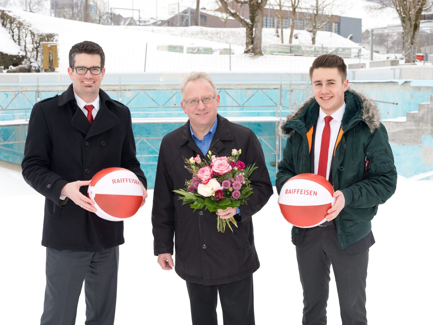 V.l.n.r. Simon Frehner, Andreas Gantenbein, Jonas Thönig