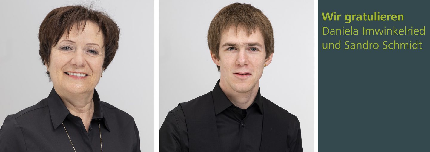 Daniela Imwinkelried und Sandro Schmidt