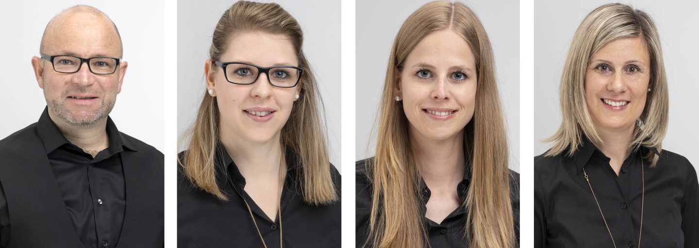 Adrian Amherd, Jennifer Fux, Svenja Gasser, Chantal Studer
