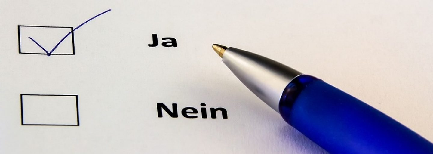 Schriftliche Abstimmung
