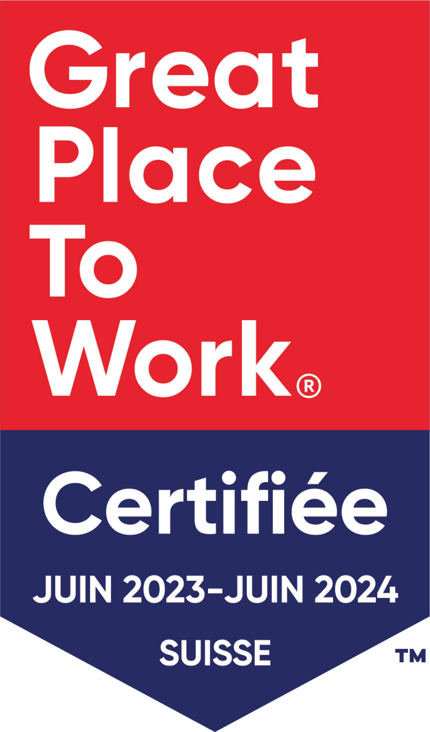 Certifié Great Place to work