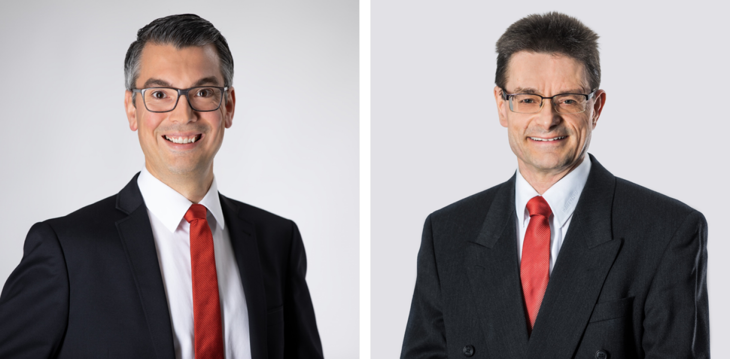 Remo Grossrieder und Stephan Koch (v.l.)