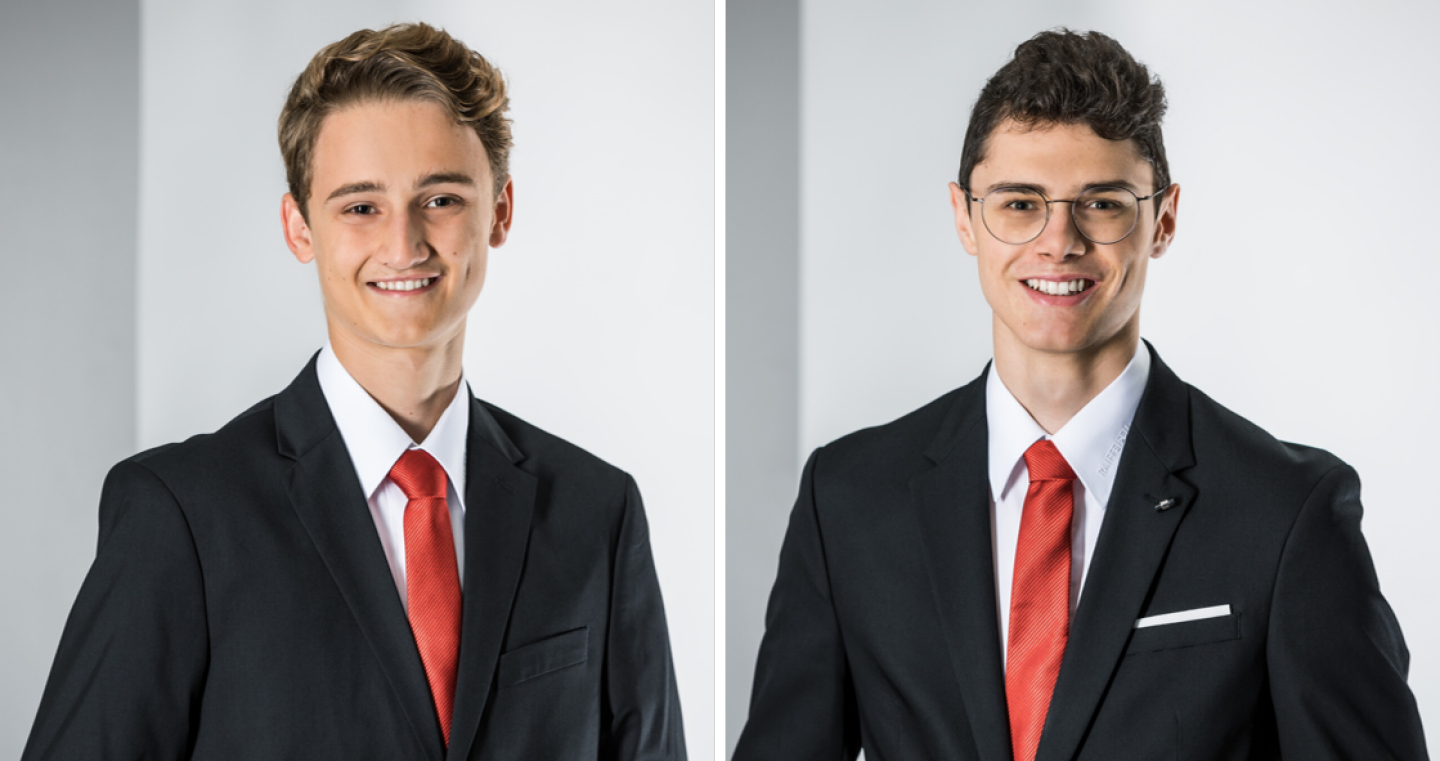 v.l. Ganesh Mehr und Daniel Stutz