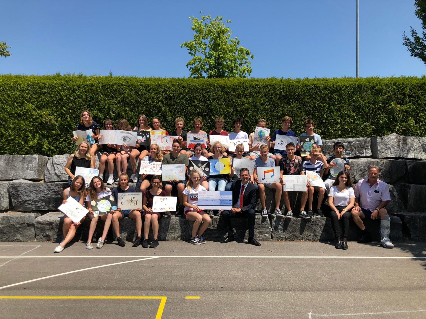 Gruppenfoto Preisübergabe