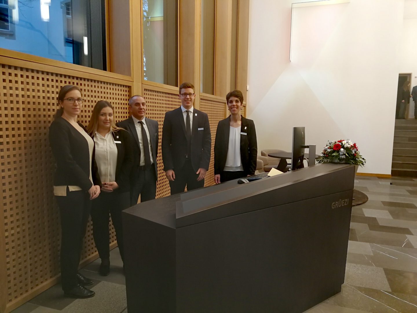 Das Marktplatz-Team ist bereit für Ihren Besuch