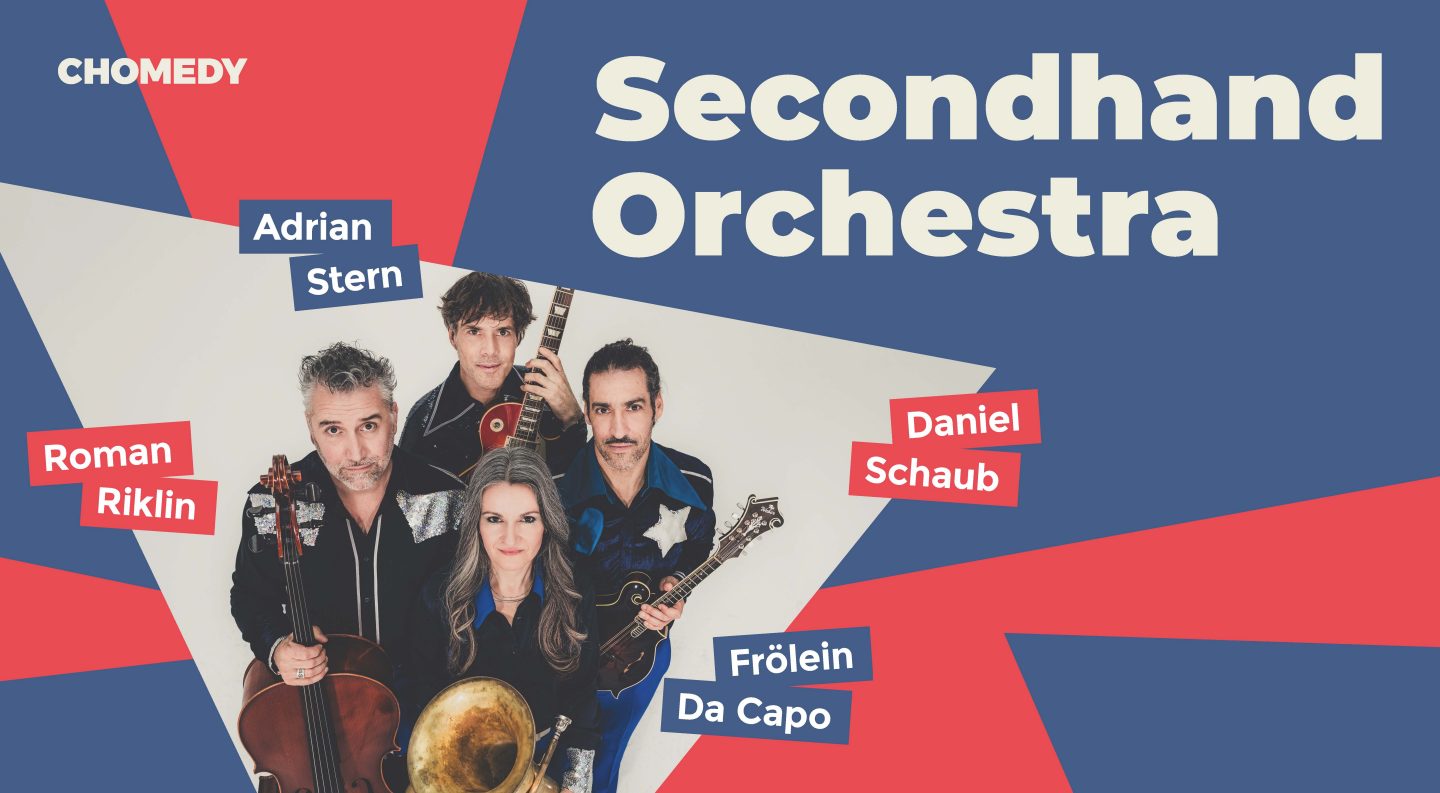 Secondhand Orchestra - Roman Riklin, Daniel Schaub, Frölein Da Capo und Adrian Stern am 3. Dezember 2024