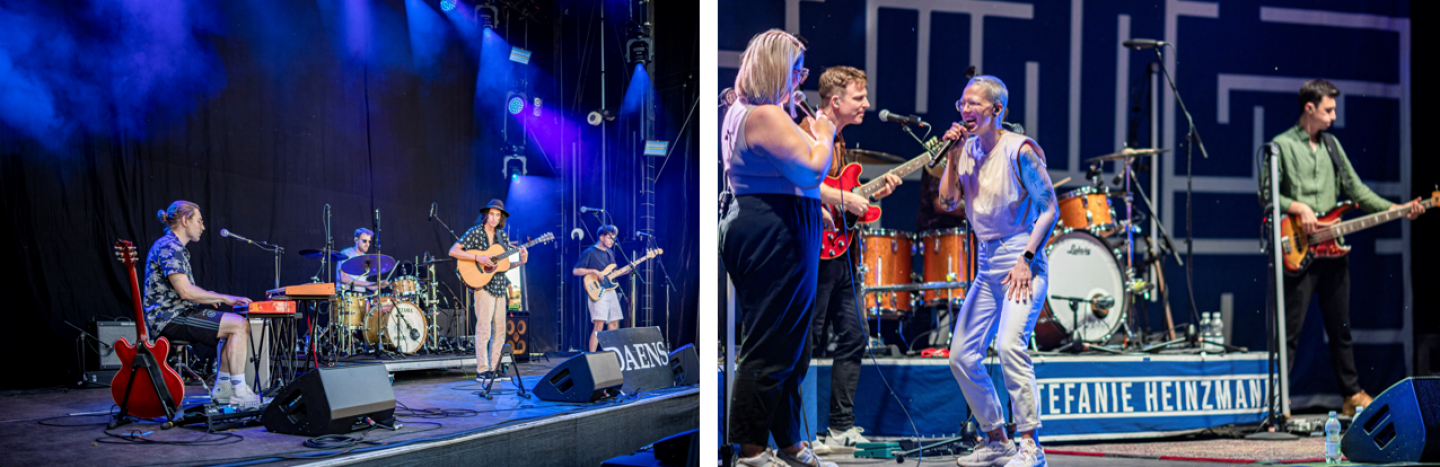 DAENS und Stefanie Heinzmann