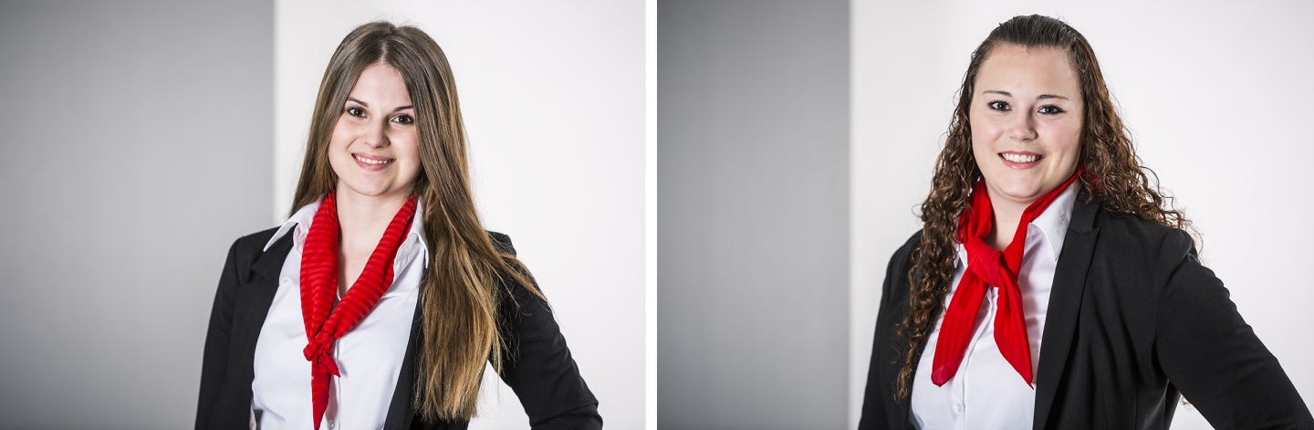 Patricia Winteler, Kauffrau Bank M-Profil / Andrea Widmer, Kauffrau Bank VINTO