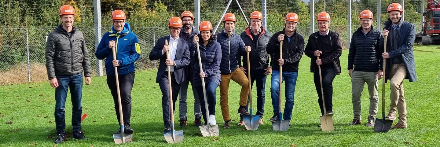 Spatenstich Athletics-Center Frauenfeld