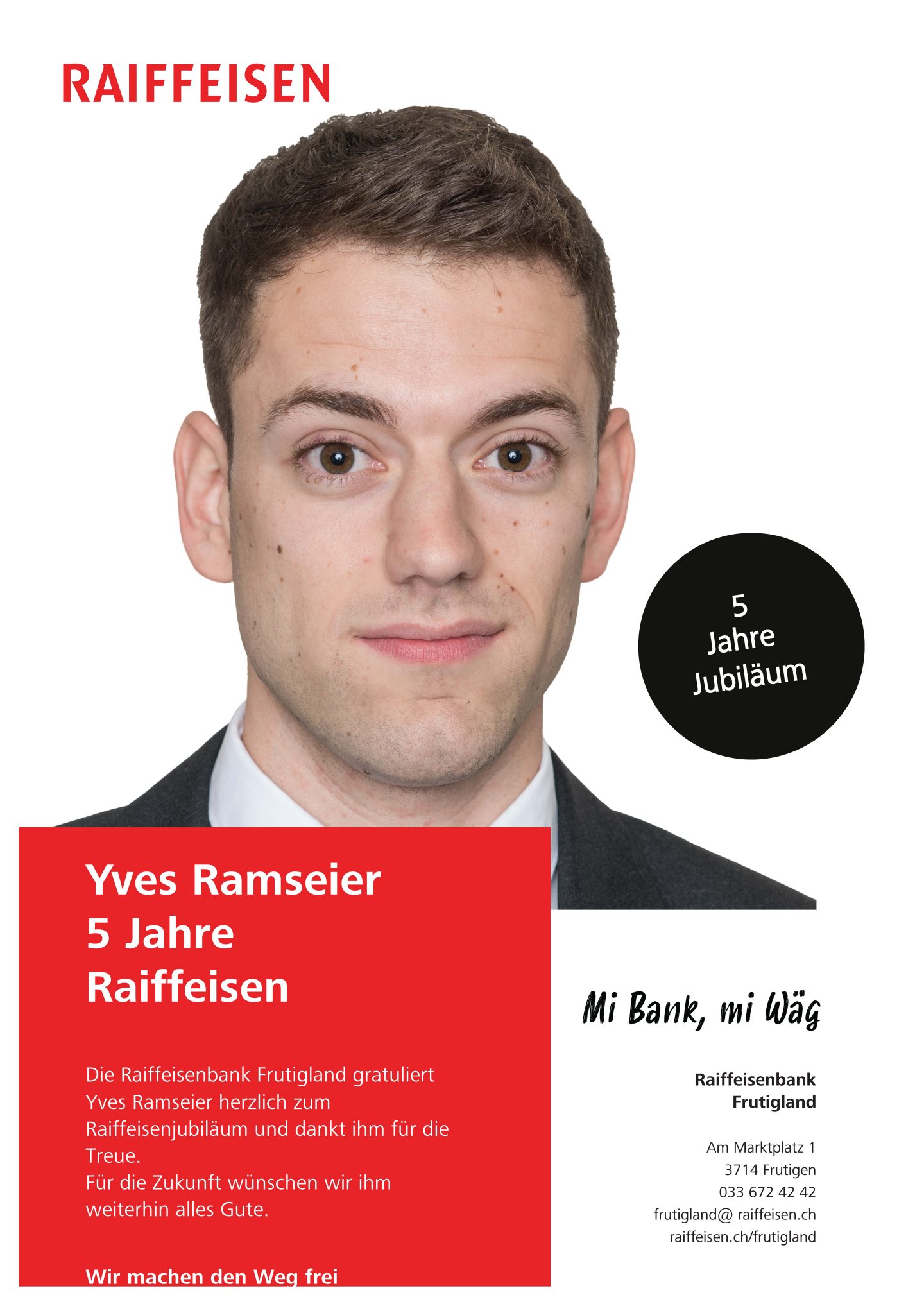 YR 5 Jahre jubiläum