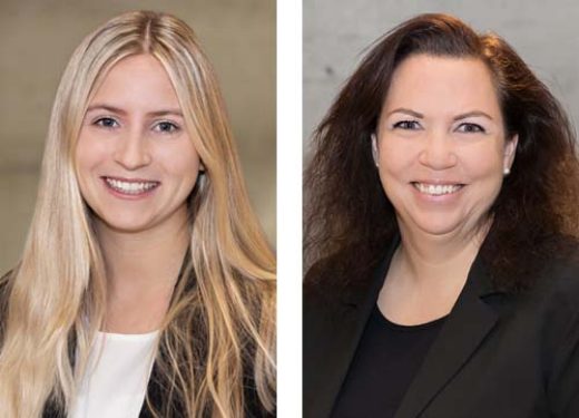 Fabienne Neff und Rosemarie Steingruber