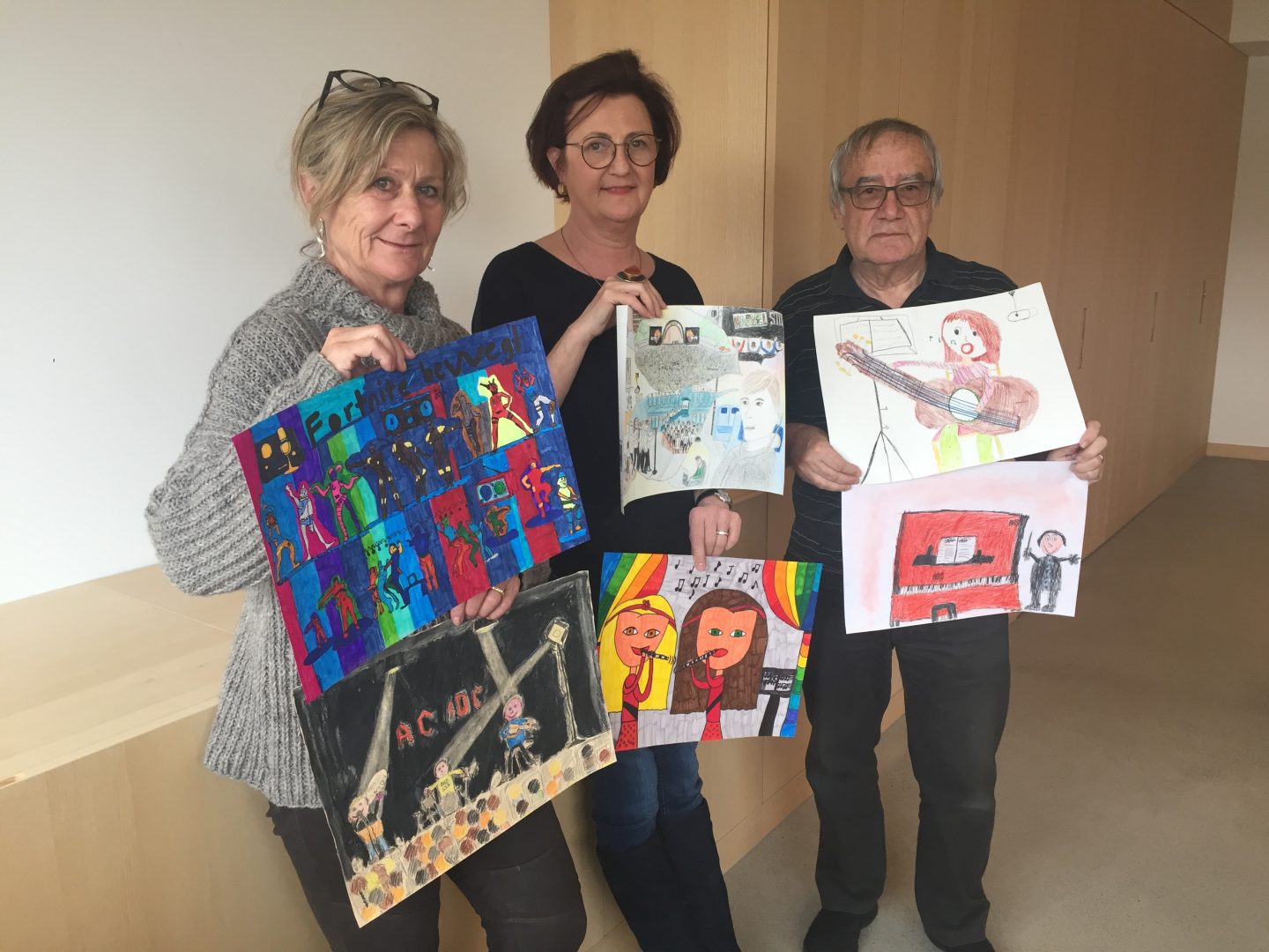 Jury mit Helene Mäder, Annelies Egli und Guido Fritschi (v.l.n.r.)