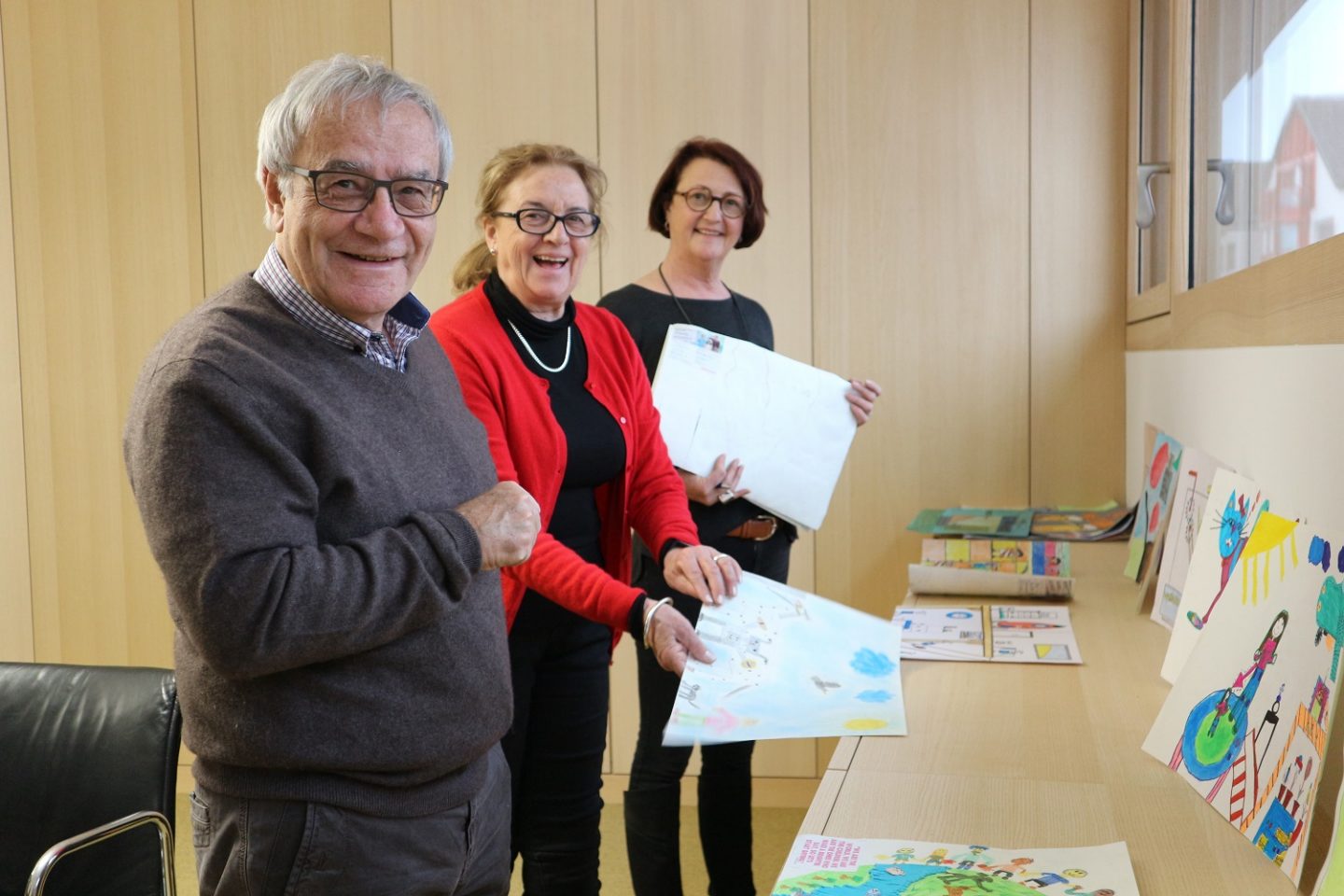 Jury mit Guido Fritschi, Marlies Stadler und Annelies Egli 