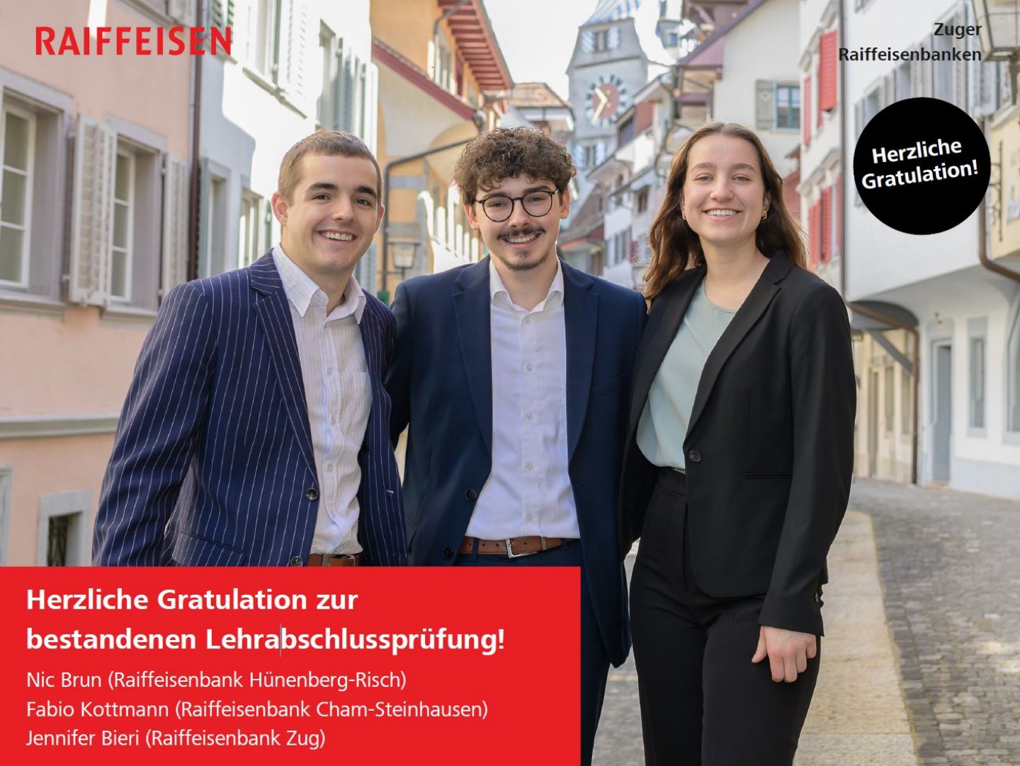 Lernende vom Zuger Verband