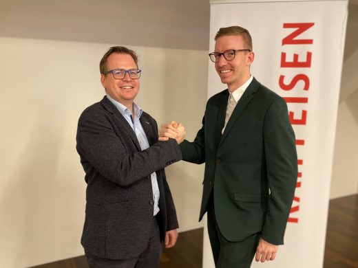 Foto von Roland Emmenegger und Valentin Haas