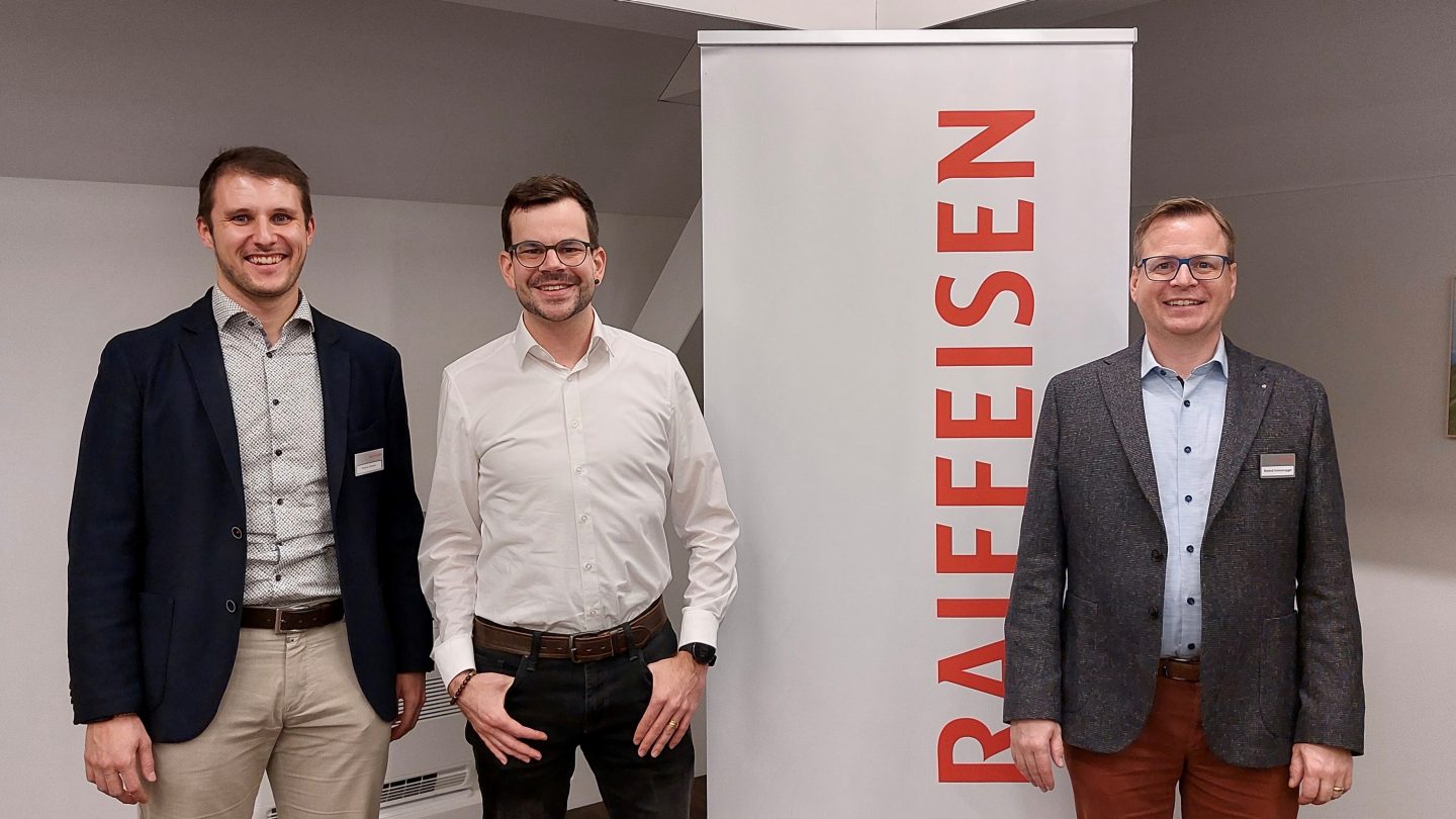 Patrick Lötscher, Markus Brun und Roland Emmenegger (v.l.n.r.)