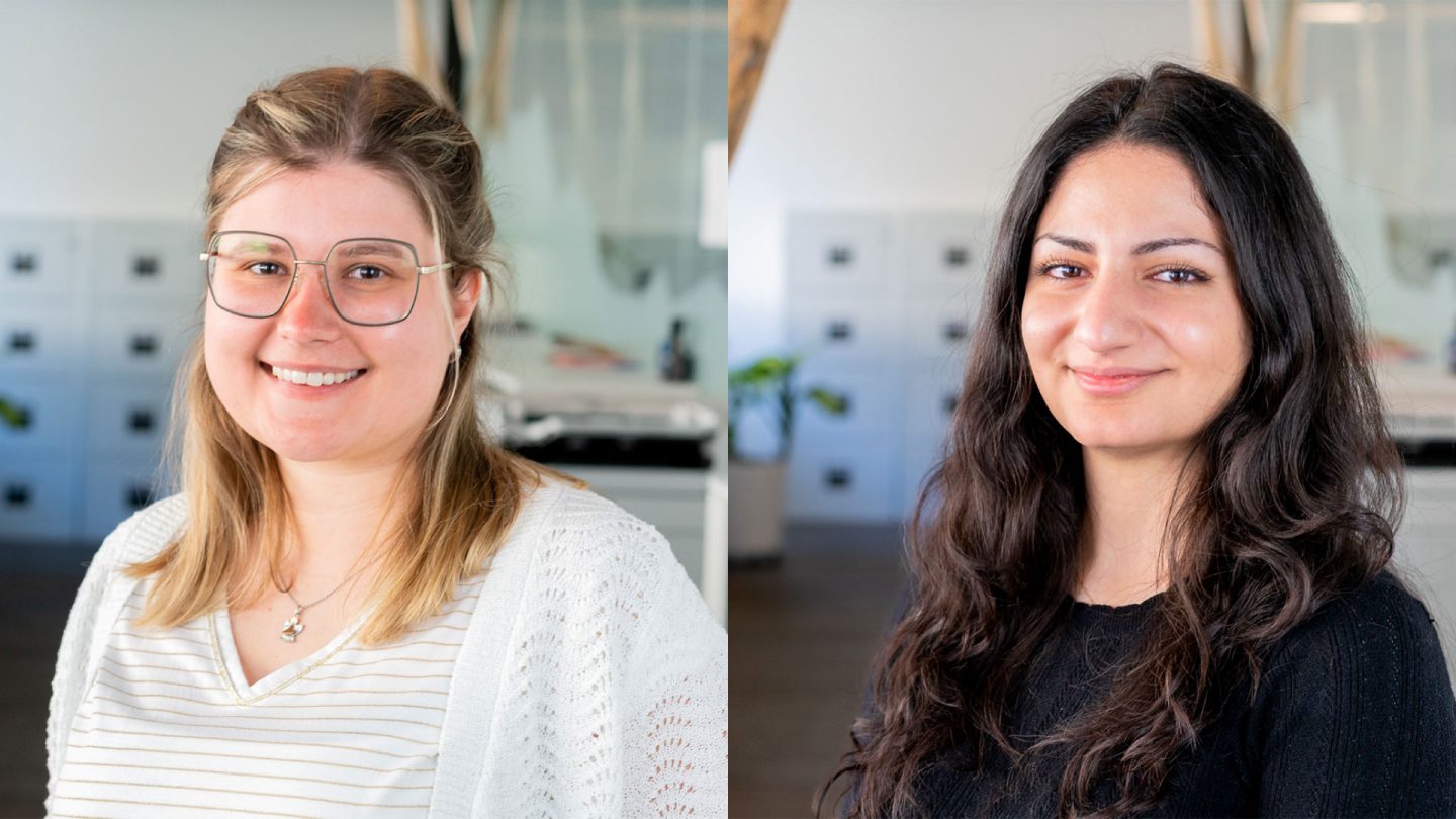 Mitarbeiterfoto von Helena Epp und Özlem Göze