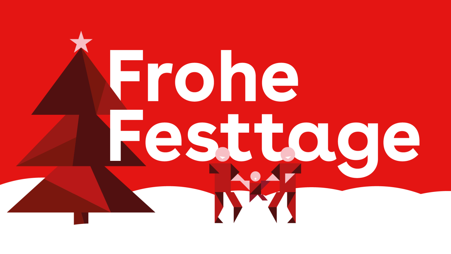 Erlebnisbank wünscht frohe Festtage