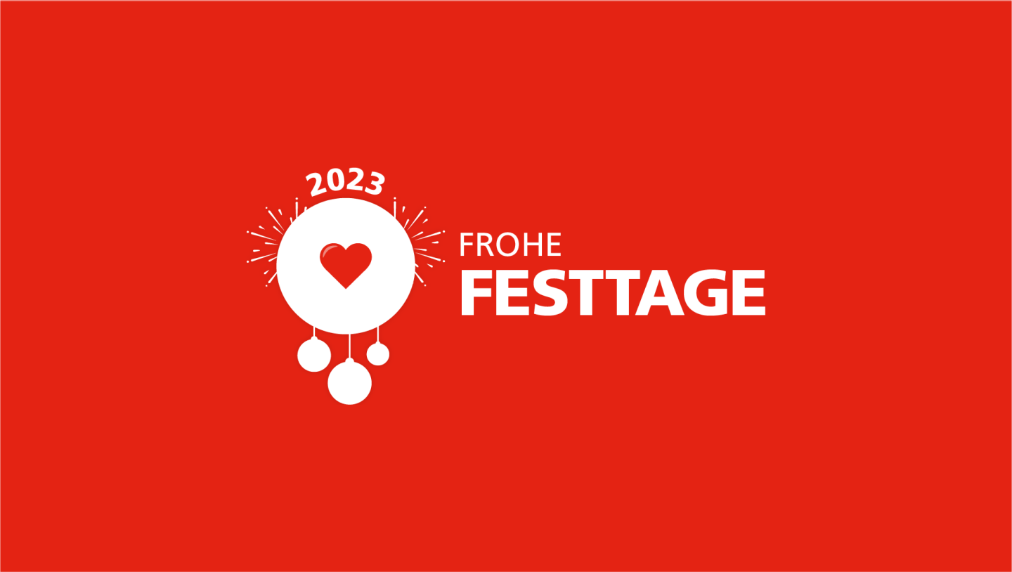 Frohe Festtage