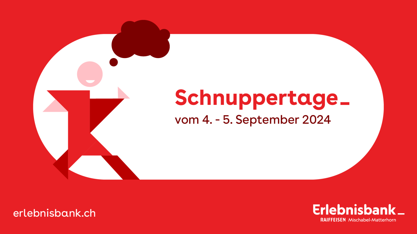 Schnuppertage vom 4. bis am 5. September 2024
