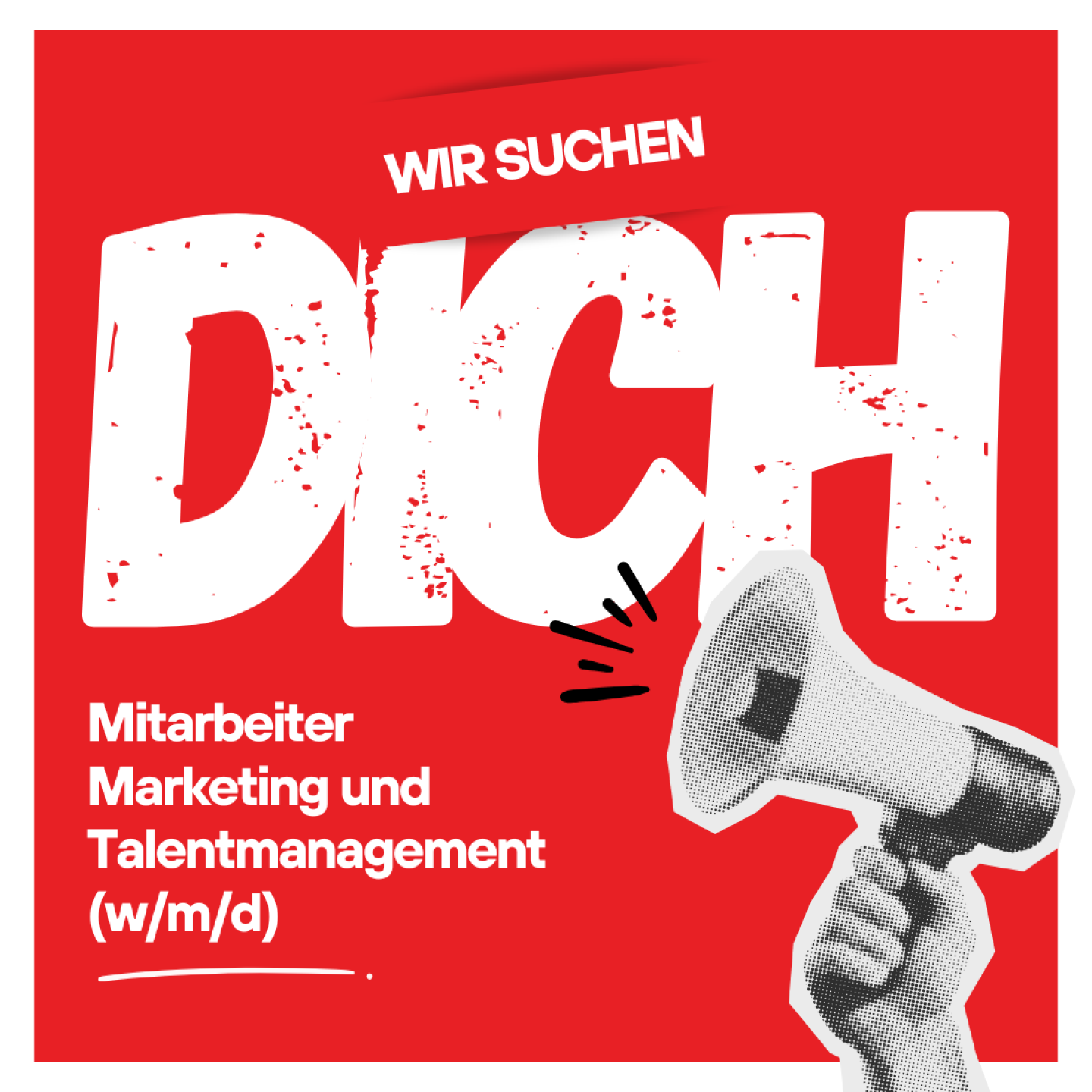 Wir suchen dich!