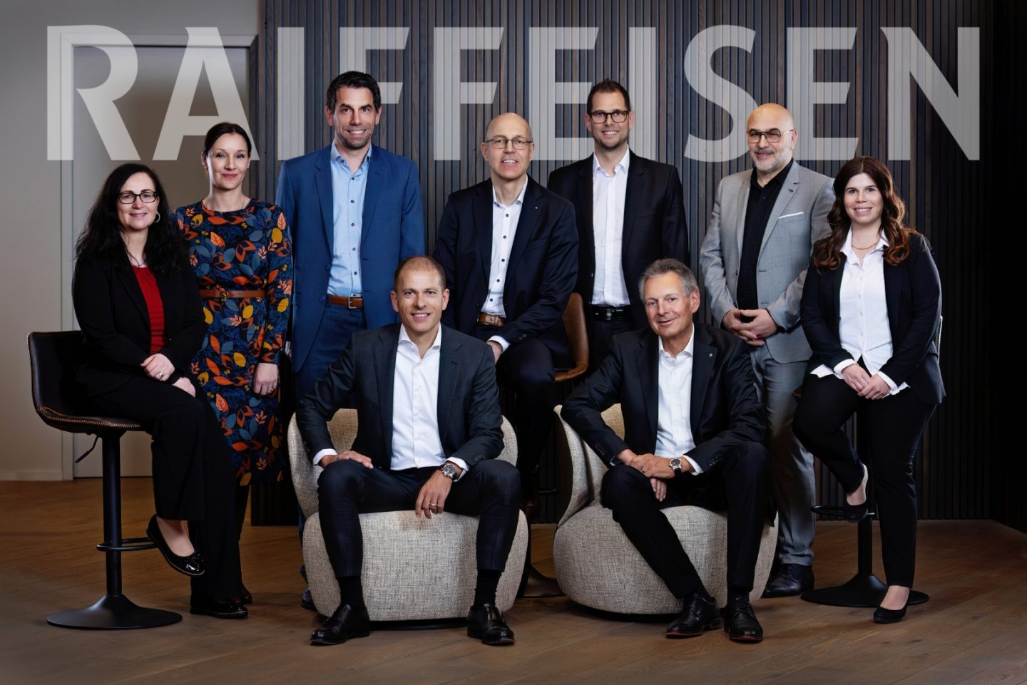 Verwaltungsrat und Bankleitung der Raiffeisenbank Mittelthurgau