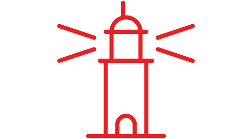 Raiffeisen Icon Leuchtturm - Deine Zukunft bei Raiffeisen
