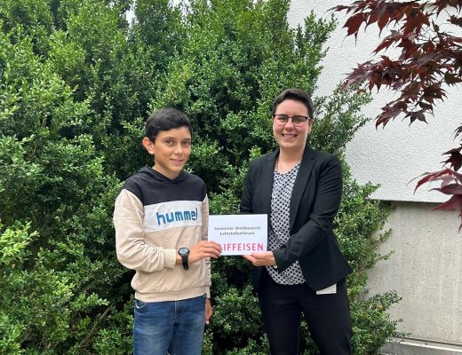 Gewinnerbild Raiffeisen-Wettbewerb Lehrstellenforum