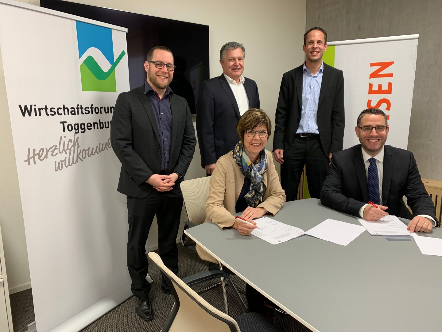 Vertragsunterzeichnung