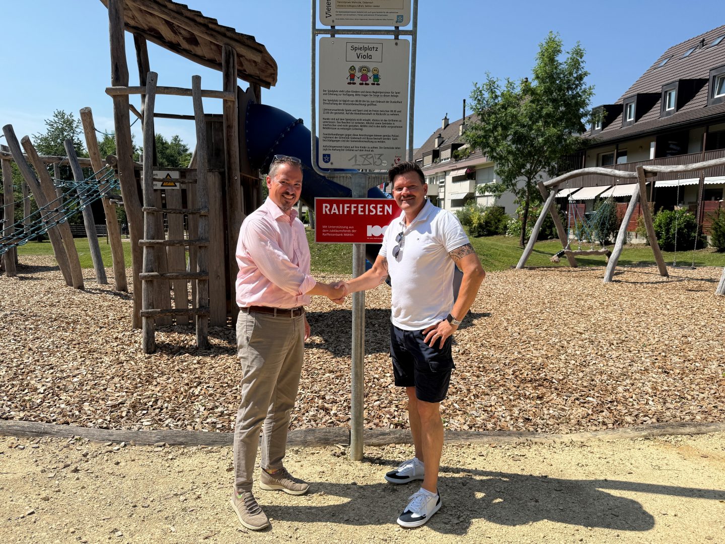 Begegnungszone Giebenach