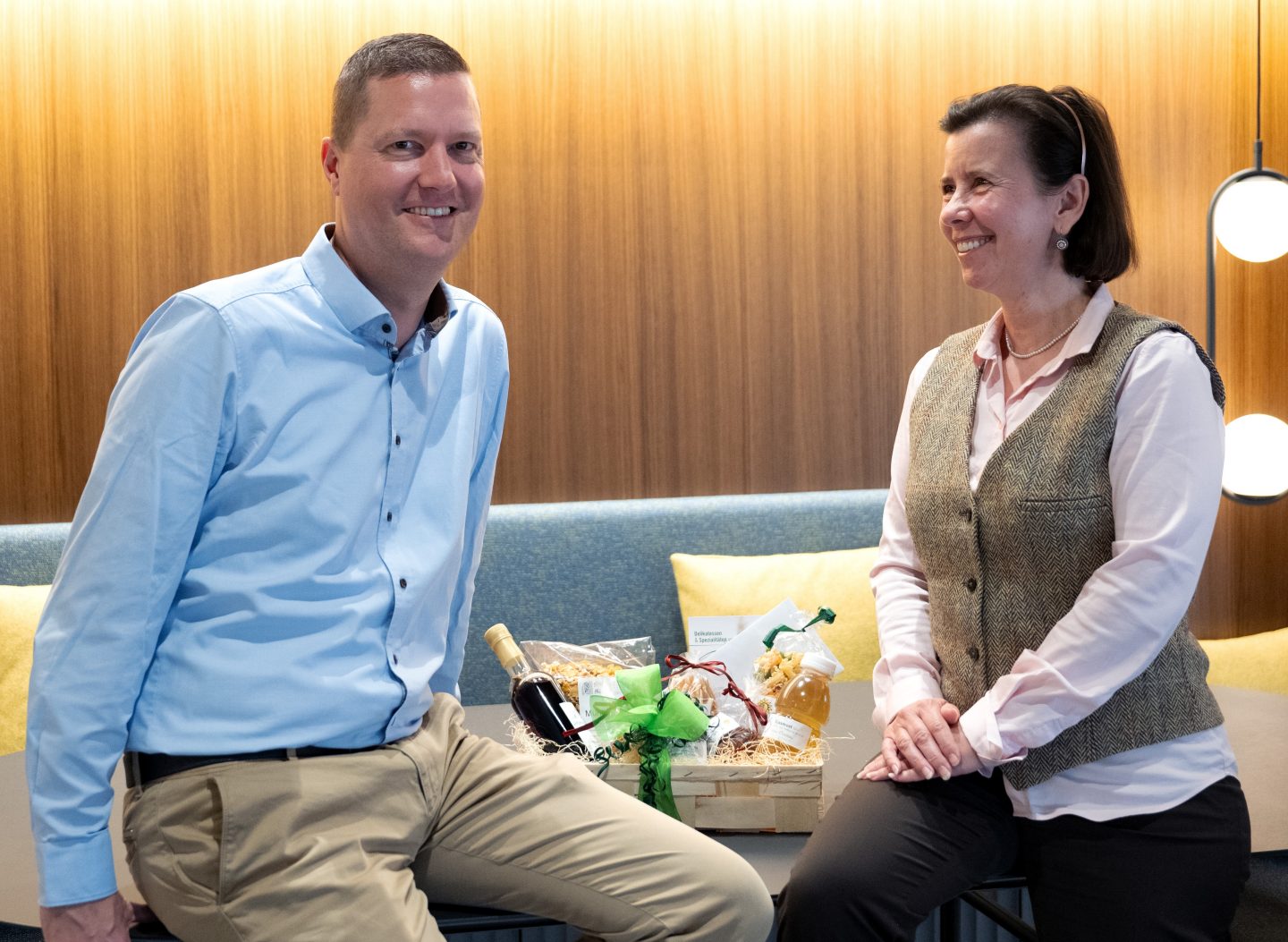 Adrian Meier und Sandra Bühlmann