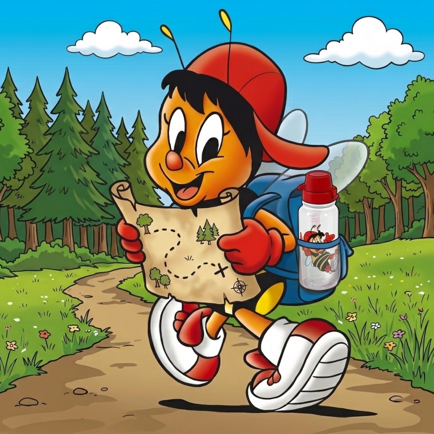 Sumsi Schatzsuche im Wald