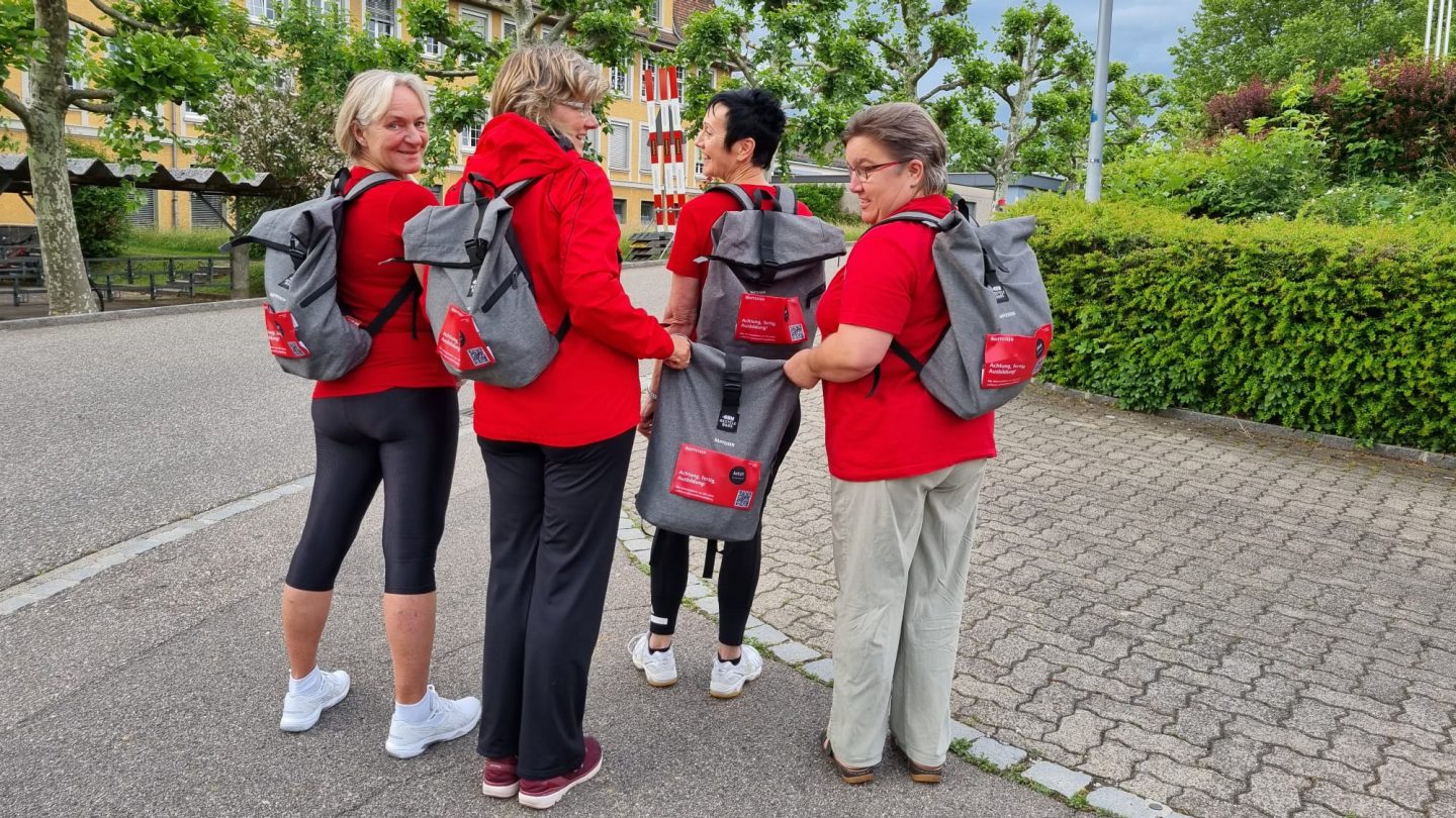 Verein mit unserem Rucksack