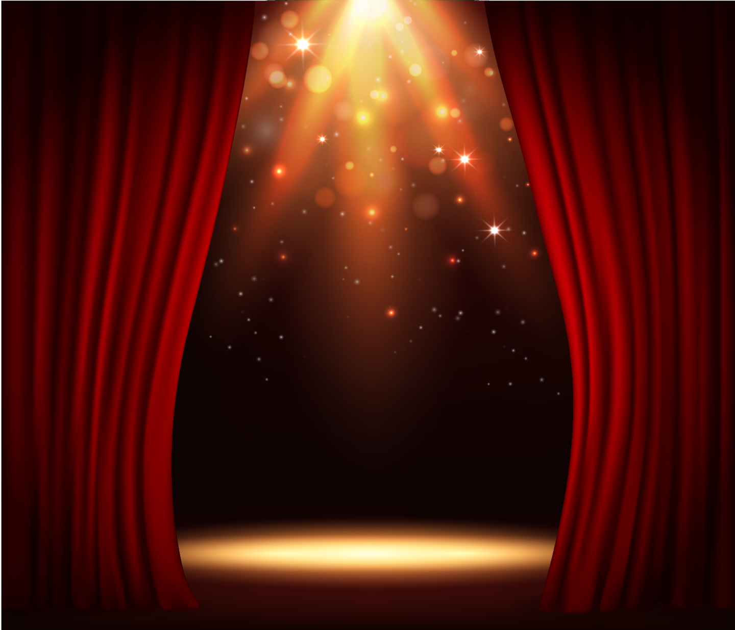 Vorhang Mitglieder Events