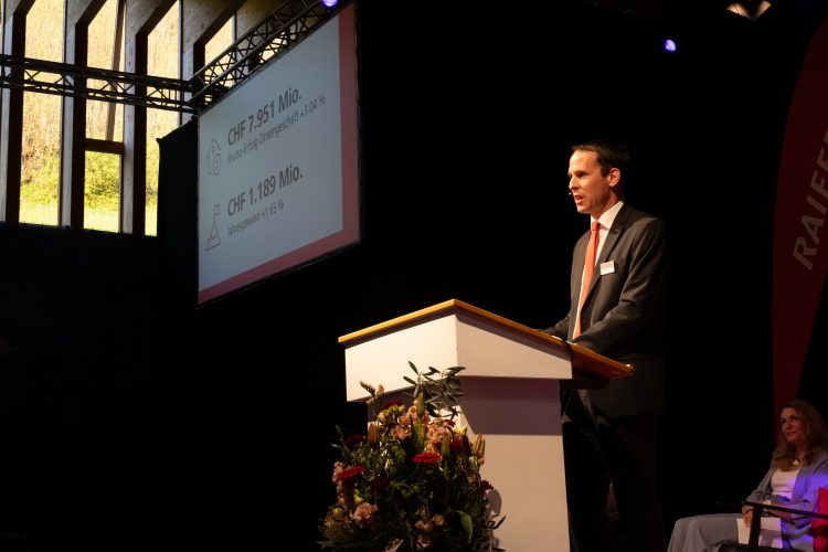 Rede Bankleiter Thomas Bleiker