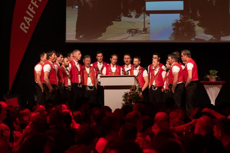 Auftritt Jodklerklub Bergfründ Ennetbühl