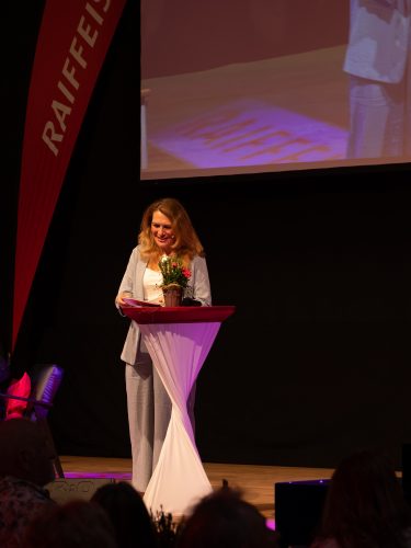 Moderatorin Regula Elsener Steinmann