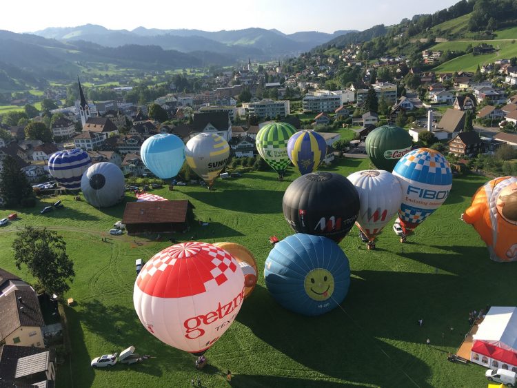 Startplatz Ballonwiese in Ebnat-Kappel