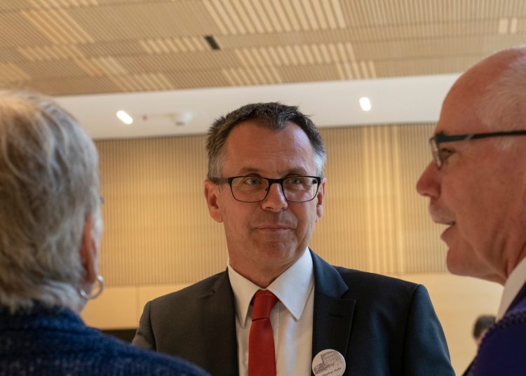 VR-Präsident Markus Hobi im Gespräch