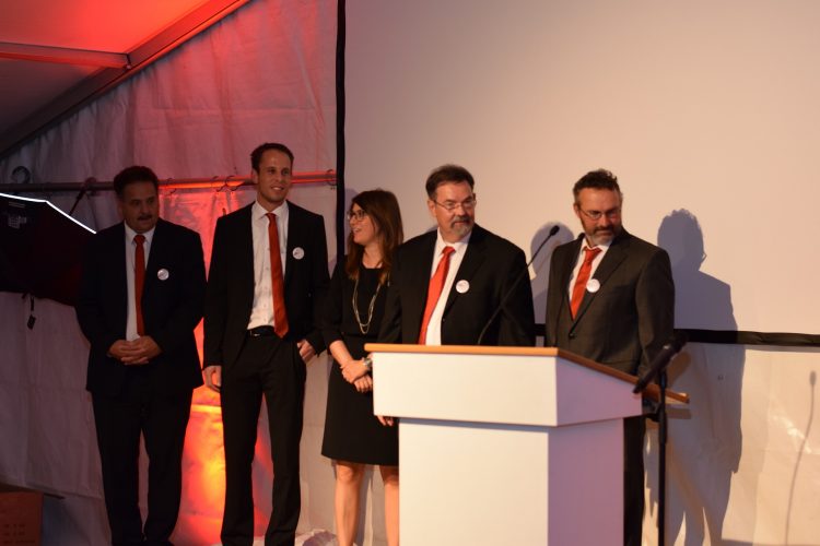 Die Baukommission noch einmal vereint