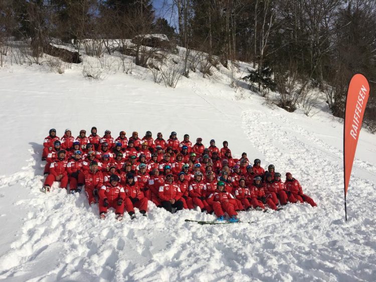 Gruppenfoto Schneesportschule Wildhaus