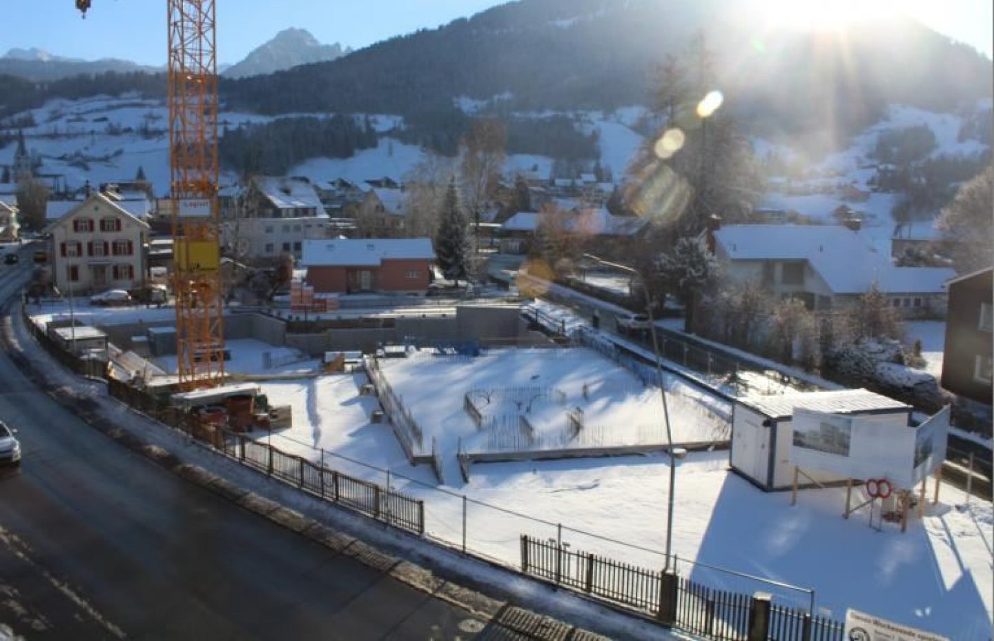 Bankneubau am 03.01.2017