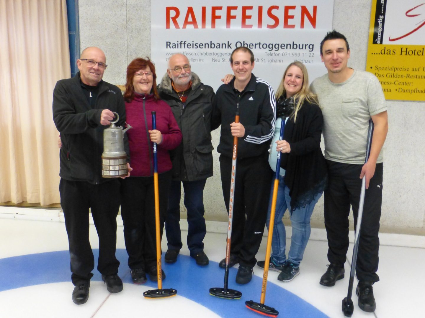 Sieger-Foto an der diesjährigen Churfirstenkanne