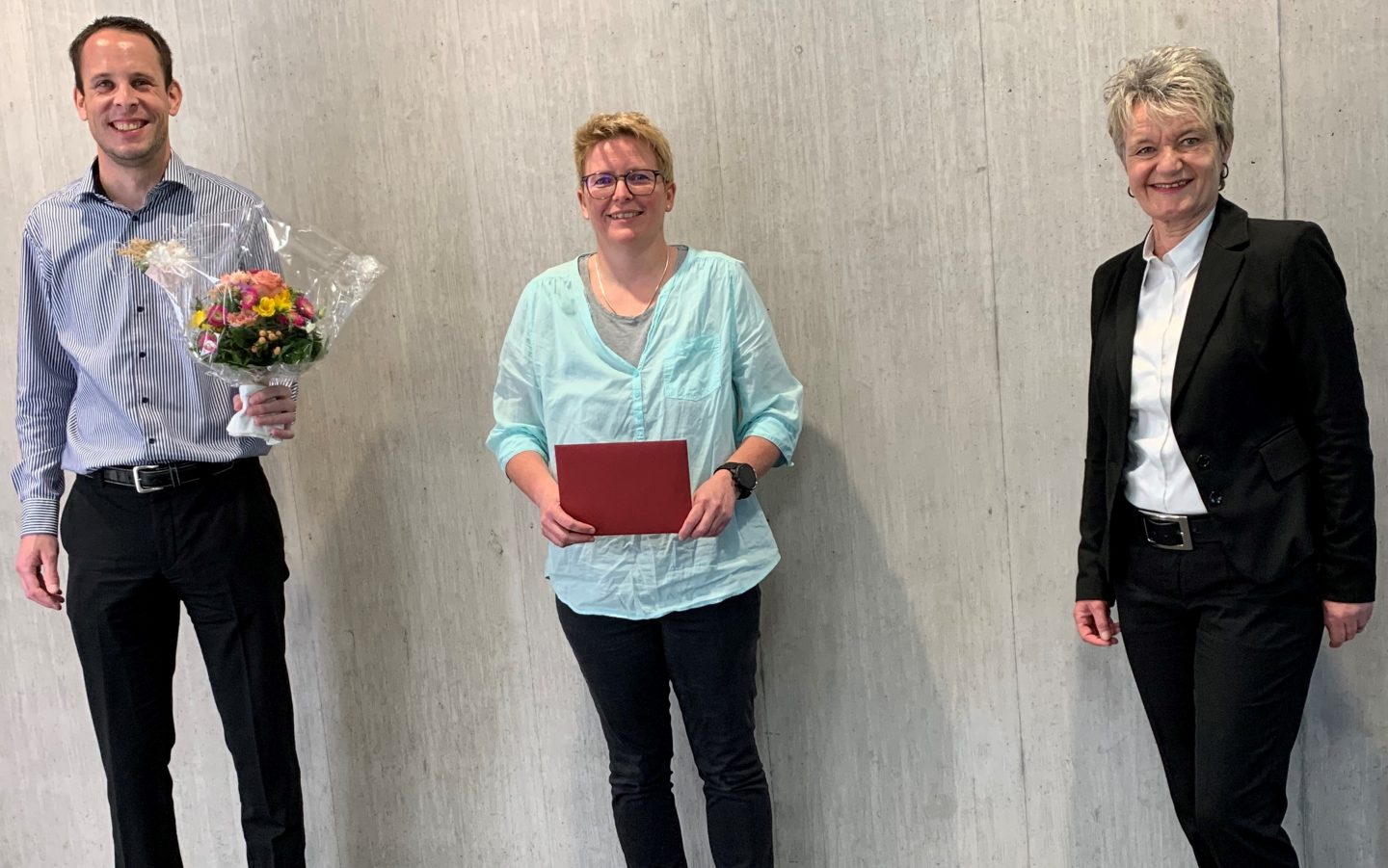 Jubiläum Manuela Grob Übergabe